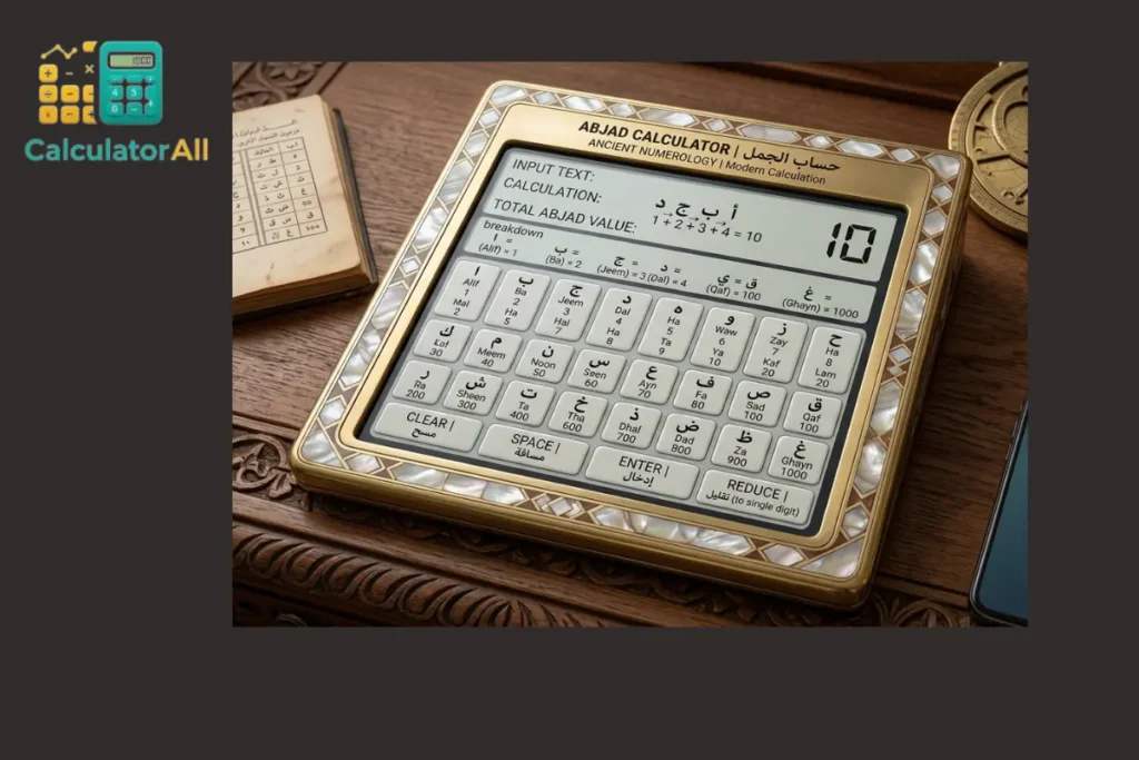 Abjad Calculator